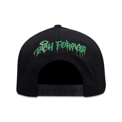 Gorra Cash Only Snapback Conejo Negro Unitalla