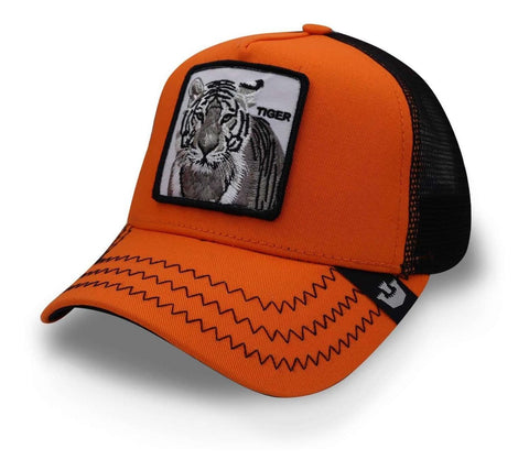 Gorra Goorin Bros 101-0392 The White Tiger Naranja Unitalla