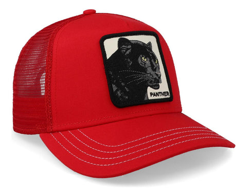 Gorra Goorin Bros 101-0381 Black The Panther Rojo Unitalla