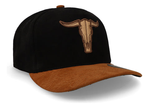 Gorra Piales Viejo Oeste Negro 0014 Negro/ladrillo Unitalla