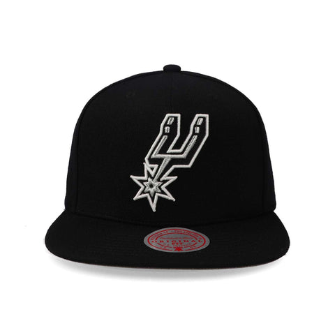 Gorra Mitchell & Ness NBA Team Ground Snap Spurs Negro Uni
