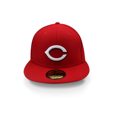 Gorra New Era 59 Fifty MLB Reds Authentic Unitalla
