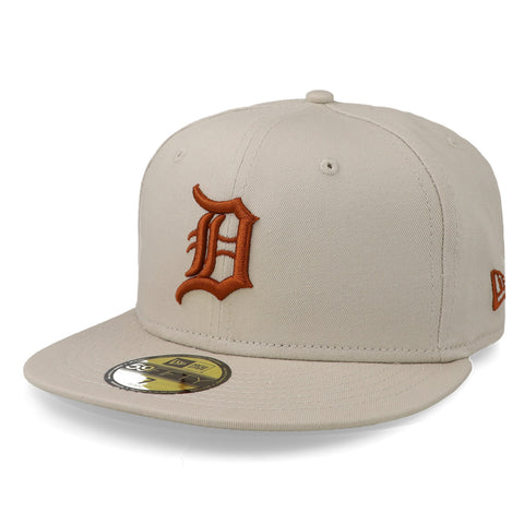 Gorra New Era 59 Fifty Essential Tigers Blanco Cerrado