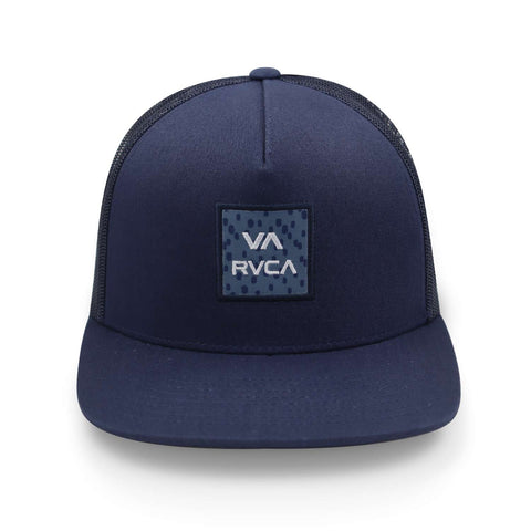 Gorra Rvca ATW Print Trucker Azul Marino Unitalla