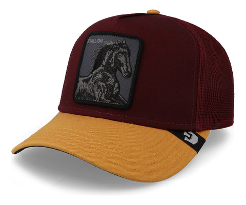 Gorra Goorin Bros V2 Stallion 101-1344 Guinda Unitalla