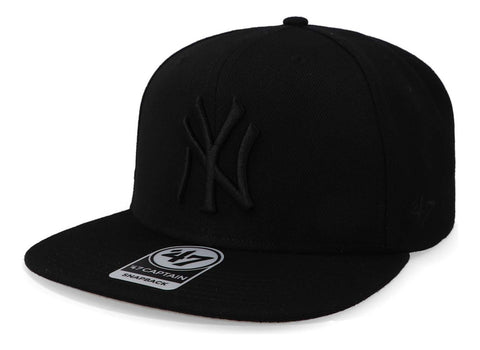 Gorra '47 MLB Yankees No Shot Captain Negro Unitalla