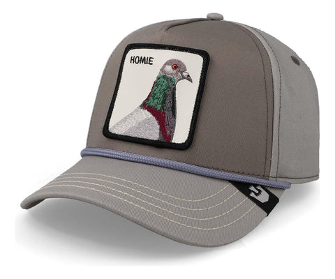 Gorra Goorin Bros 101-1135 Pigeon 100 Gris Unitalla