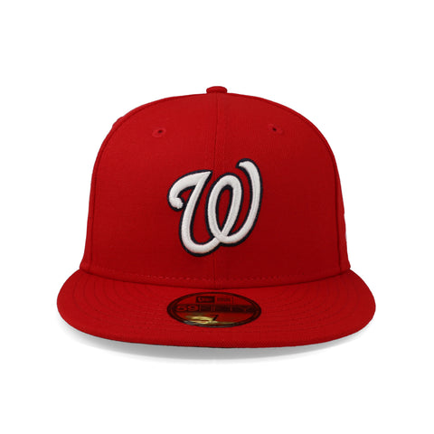 Gorra New Era 59 Fifty MLB Nationals Ac Game Rojo