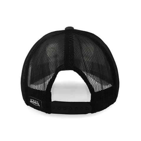 Gorra Von Dutch Live Fast Square Trucker Negro Uni