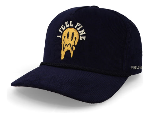 Gorra Field Grade I Feel Fine Deep Nvy Corduroy 1003938 Unit