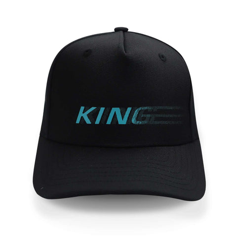 Gorra King London Tennyson Curved Peak Negro Unitalla