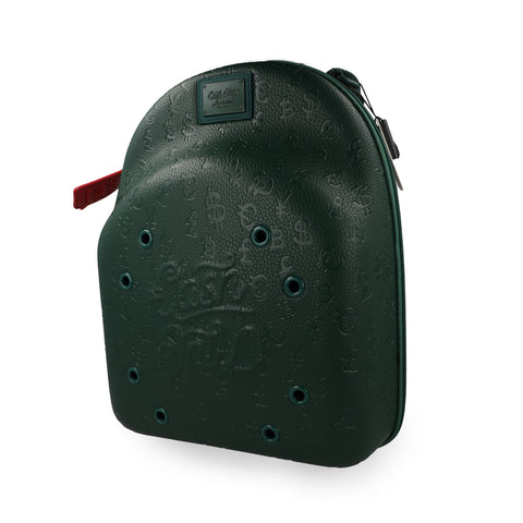 Cap Carrier Cash Only Fully Embossed Verde Unitalla