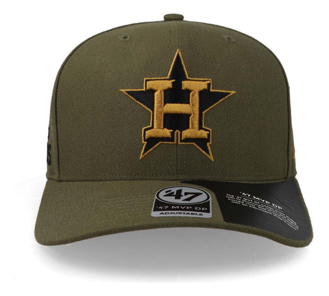 Gorra '47 MLB Astros Sure Shot MVP DP Verde Unitalla