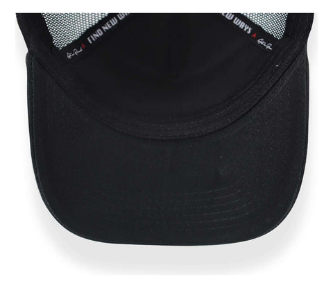 Gorra All In Horizonte White Vic Negro Trucker Blanco Unital