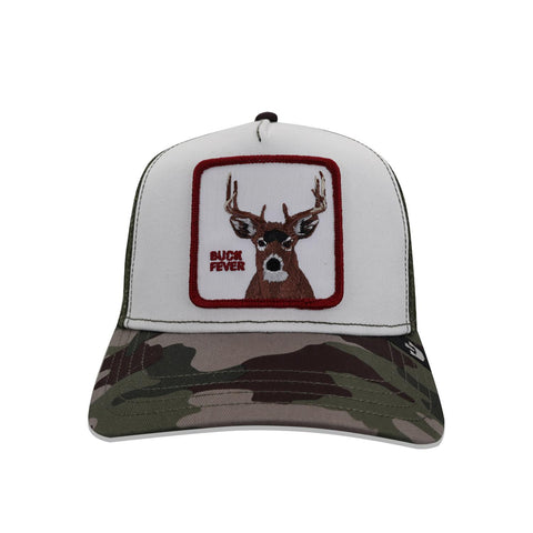 Gorra Goorin Bros The Buck Fever Camo/Blanco Unitalla