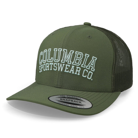 Gorra Columbia Logo 2032011352 Verde Unitalla