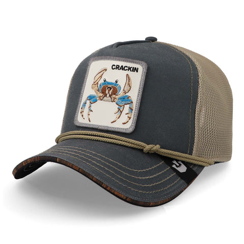 Gorra Goorin Bros 101-1131 Wuz Crackin Slate Beige Unitalla