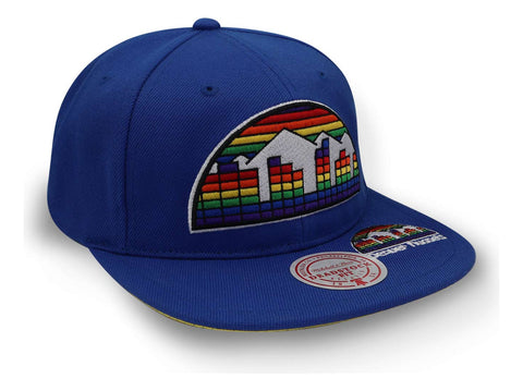 Gorra Mitchell & Ness Nba Dead Remix Deadstock Nuggets Azul