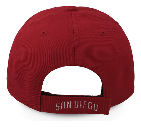 Gorra '47 MLB Padres MVP Rojo Unitalla