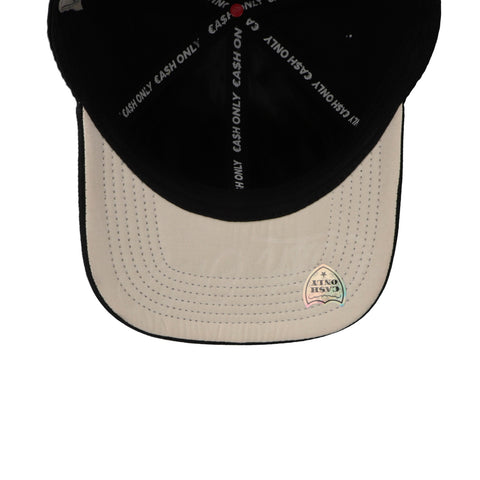 Gorra Cash Only Monoply Curve Black Negro Unitalla