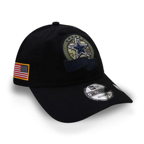 Gorra New Era 9 Twenty NFL Salute Service 22 Cowboys Negro