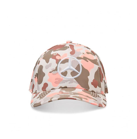 Gorra Mercedes Lewis Abu Dhabi 2021 Camo Unitalla
