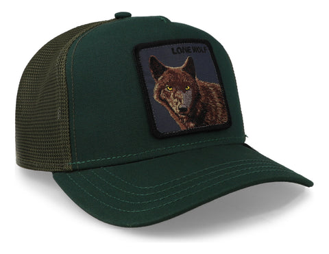 Gorra Goorin Bros V2 Wolf 101-1338 Verde Unitalla
