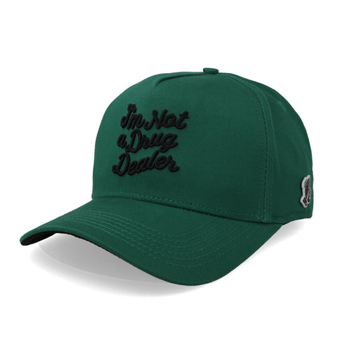 Gorra Cash Only Drug Dealer 1030 Curve Verde Unitalla