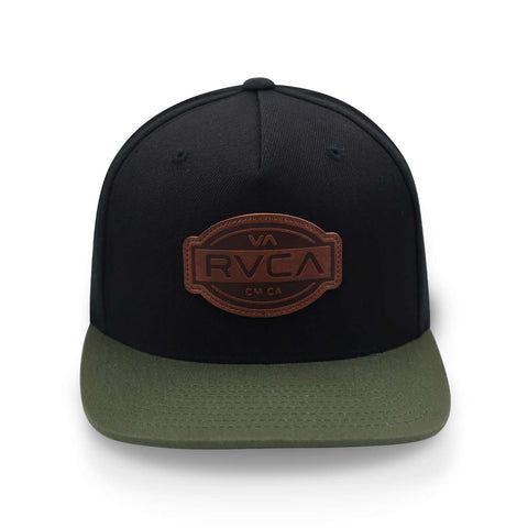Gorra Rvca Emblem AVYHA00302 Snapback Negro Unitalla