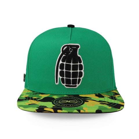 Gorra Jc Hats Granada 1792 Verde Camo Unitalla