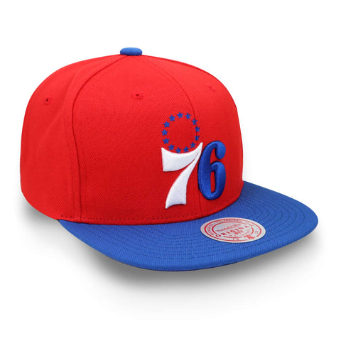 Gorra Mitchell & Ness NBA Core Basic 76ers Rojo Royal Uni