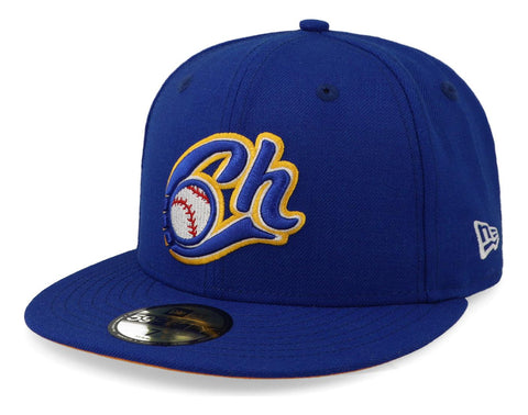 Gorra New Era 59 Fifty Lmb Charros Azul Cerrado