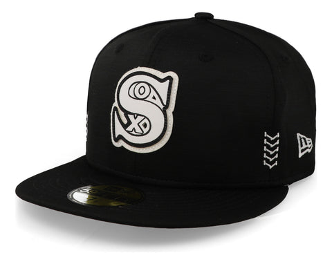 Gorra New Era 59 Fifty MLB White Sox 24 Chal Negro Cerrada
