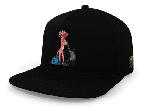 Gorra Cash Only Pantera Mascota Lisa All Black 1023 Unitalla