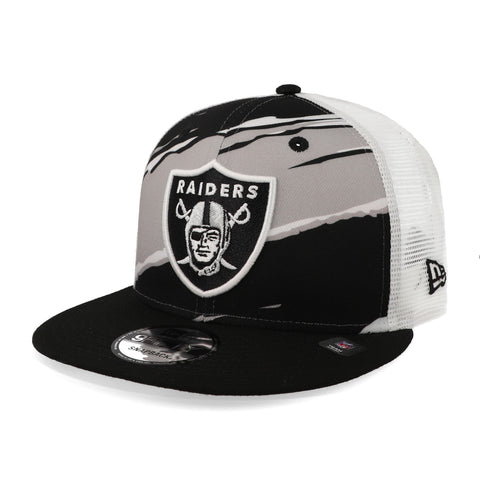 Gorra New Era 9 Fifty Tear NFL E3 Raiders Negro Unitalla