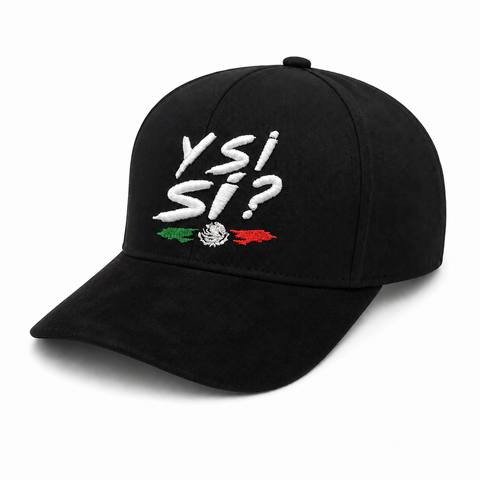 Gorra 2CAP ¿Y Si Sí? Negra Ajustable