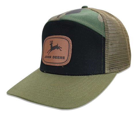 Gorra John Deere Snapback Lp78699 Camo Verde Unitalla