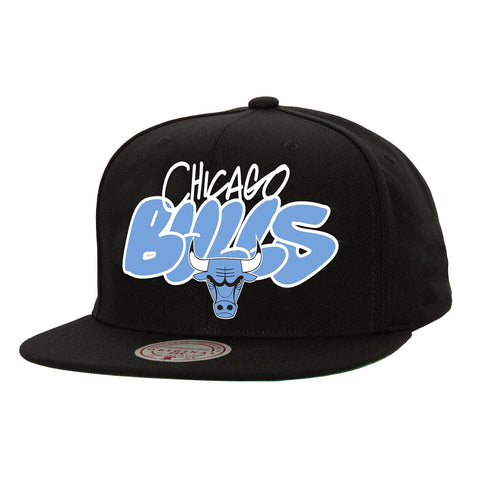 Gorra Mitchell & Ness NBA Bulls Throw Down Unitalla
